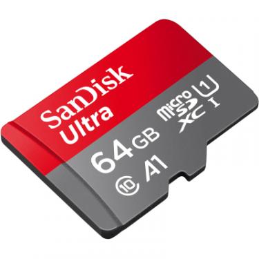Карта памяти SanDisk 64GB microSD class 10 UHS-I Ultra Фото 3