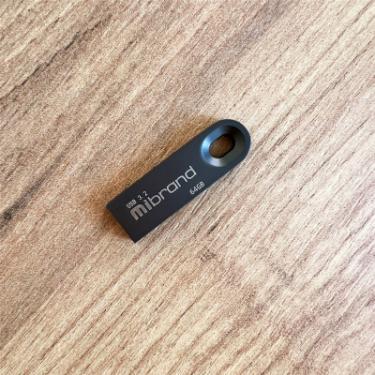 USB флеш накопитель Mibrand 64GB Eagle Grey USB 3.2 Фото 1