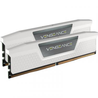 Модуль памяти для компьютера Corsair DDR5 64GB (2x32GB) 5600 MHz Vengeance White Фото 1