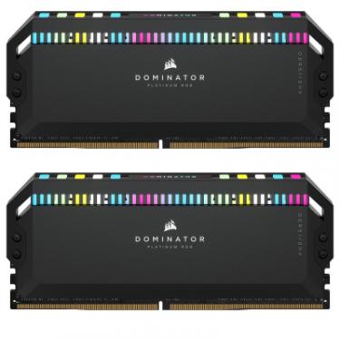 Модуль памяти для компьютера Corsair DDR5 64GB (2x32GB) 6800 MHz Dominator Platinum RGB Фото