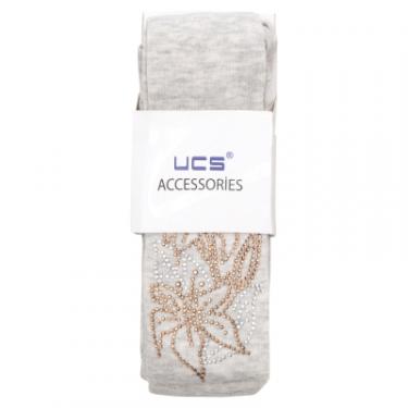 Колготки UCS Socks c цветком из страз Фото 1