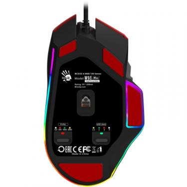 Мышка A4Tech Bloody W95 Max RGB Activated USB Sports Red Фото 8