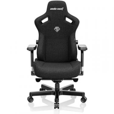 Кресло игровое Anda Seat Kaiser 3 Fabric Size L Black Фото 1