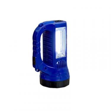 Фонарь Stenson світлодіодний акумулятор 800mah Синій Фото 1