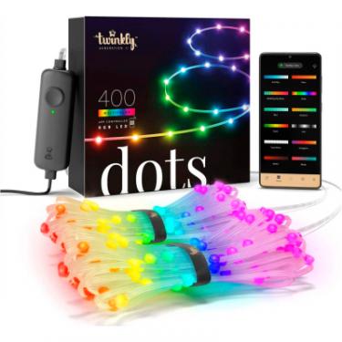 Гирлянда Twinkly Smart LED Dots Lights RGB 400 Gen II, IP44, 20м, п Фото 1