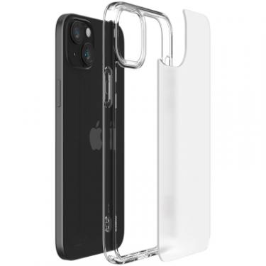 Чехол для мобильного телефона Spigen Apple iPhone 15 Plus Ultra Hybrid Frost Clear Фото 8