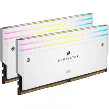 Модуль памяти для компьютера Corsair DDR5 32GB (2x16GB) 6000 MHz Dominator Titanium RGB Фото 1