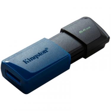 USB флеш накопитель Kingston 2x64GB DataTraveler Exodia M Black/Blue USB 3.2 Фото 3
