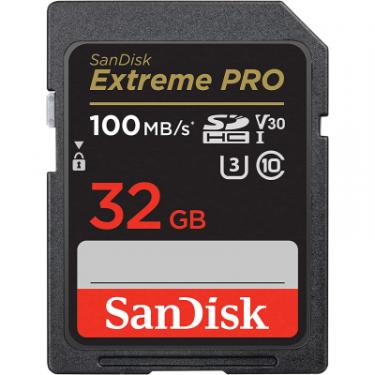 Карта памяти SanDisk 32GB SD class 10 UHS-I U3 V30 Extreme PRO Фото