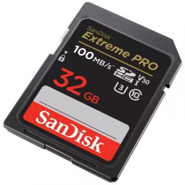 Карта памяти SanDisk 32GB SD class 10 UHS-I U3 V30 Extreme PRO Фото 1
