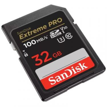Карта памяти SanDisk 32GB SD class 10 UHS-I U3 V30 Extreme PRO Фото 2