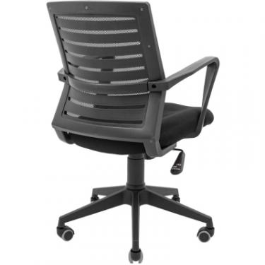 Офисное кресло Richman Флеш Ю Пластик М-1 (Tilt) Сітка чорна + сіра Фото 3