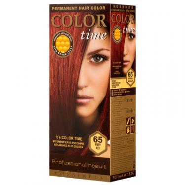 Краска для волос Color Time 65 - Вогняно-червоний Фото