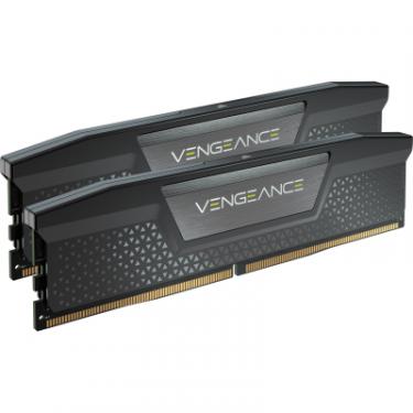 Модуль памяти для компьютера Corsair DDR5 48GB (2x24GB) 6000 MHz Vengeance Black Фото 1