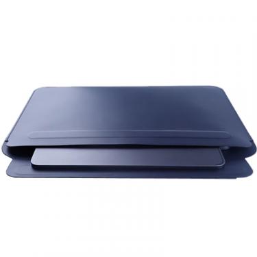 Чехол для ноутбука BeCover 14.2" MacBook ECO Leather Deep Blue Фото 1