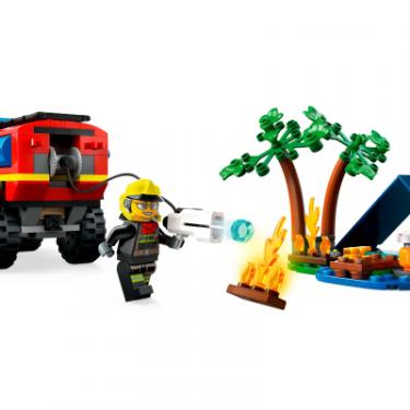 Конструктор LEGO City Пожежний позашляховик з рятувальним човном 30 Фото 3