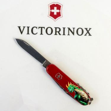 Нож Victorinox Spartan Zodiac 91 мм Зелений дракон Фото 4