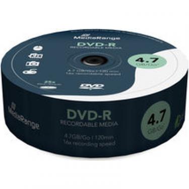 Диск DVD Mediarange DVD-R 4.7GB 120min 16x speed, Cake 25 Фото 1