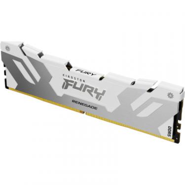 Модуль памяти для компьютера Kingston Fury (ex.HyperX) DDR5 16GB 6000 MHz Renegade White XMP Фото 1
