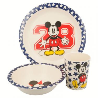 Набор детской посуды Stor Disney - Mickey Mouse all star, Bamboo Фото