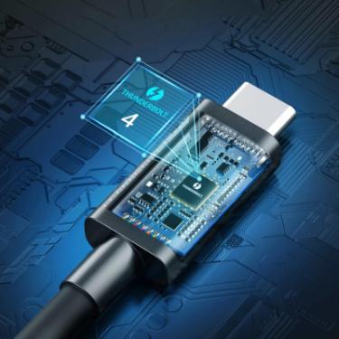 Дата кабель Choetech USB-С to USB-С 0.8m Thunderbolt4 40Gbps Power Deli Фото 1