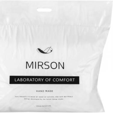 Одеяло MirSon шовкова зимова 5265 Print Line Apricot 172x205 см Фото 4