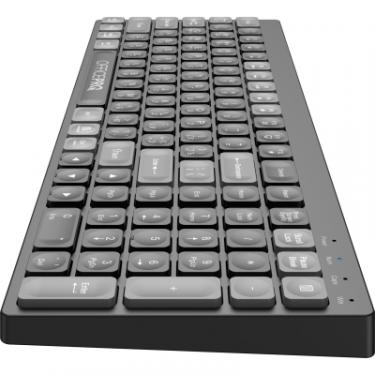Клавиатура OfficePro SK985B Wireless/Bluetooth Black Фото 4