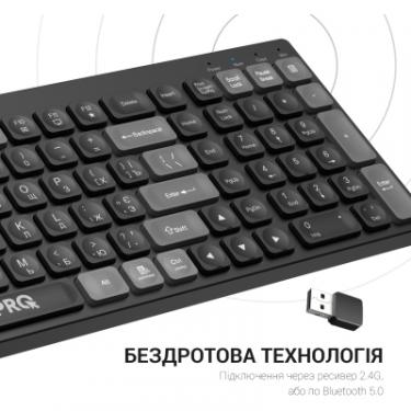 Клавиатура OfficePro SK985B Wireless/Bluetooth Black Фото 8