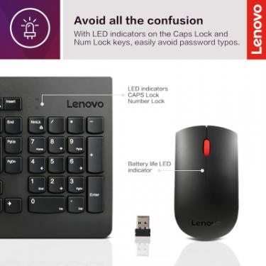 Комплект Lenovo 510 Combo Wireless UA Black Фото 4