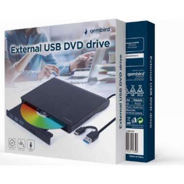 Оптический привод DVD-RW Gembird DVD-USB-03 Фото 1