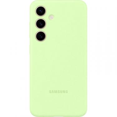 Чехол для мобильного телефона Samsung Galaxy S24 (S921) Silicone Case Lime Фото