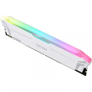 Модуль памяти для компьютера Lexar DDR5 32GB (2x(16GB) 6400 MHz Ares RGB White Фото 3