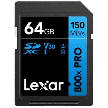 Карта памяти Lexar 64GB SDXC class 10 UHS-I Фото