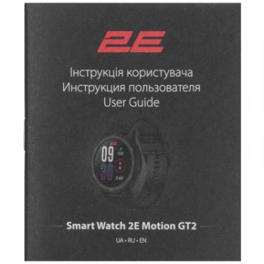 Смарт-часы 2E Motion GT2 47mm Black-Red Фото 7