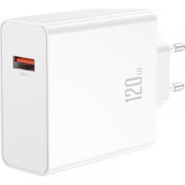 Зарядное устройство XO L128 120W with cable Type-C white Фото 2
