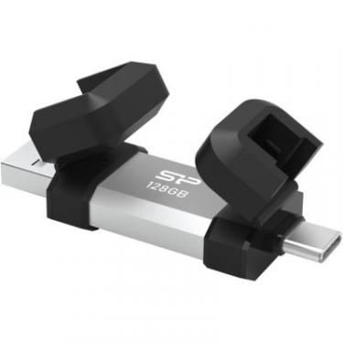 USB флеш накопитель Silicon Power USB 128G SILICON POWER usb3.2+TypeC Mobile C51 Фото 1