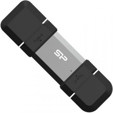 USB флеш накопитель Silicon Power USB 128G SILICON POWER usb3.2+TypeC Mobile C51 Фото 2