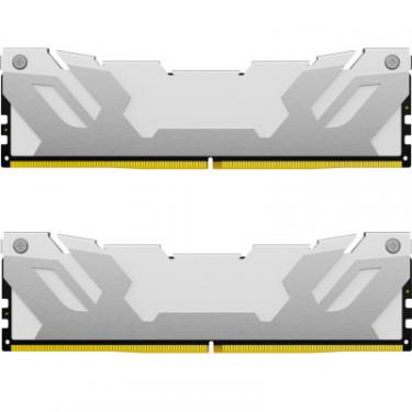 Модуль памяти для компьютера Kingston Fury (ex.HyperX) DDR5 32GB (2x16GB) 7600 MHz Renegade White XMP Фото 1