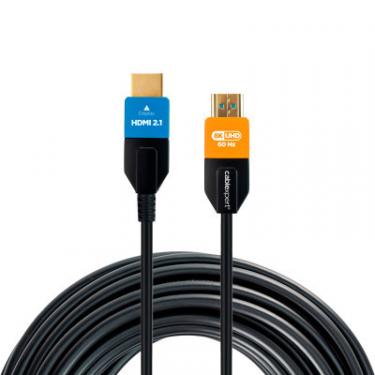 Кабель мультимедийный Cablexpert HDMI to HDMI 5.0m V.2.1 8K 60Hz/4K 120Hz Optic (AO Фото 1