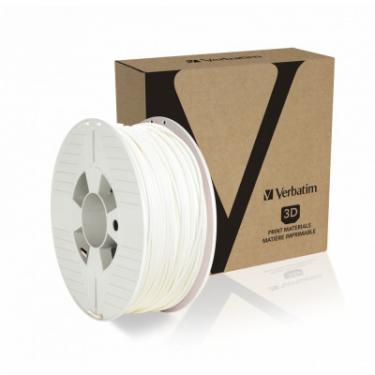 Пластик для 3D-принтера Verbatim PLA, 2,85 мм, 1кг, white Фото 2