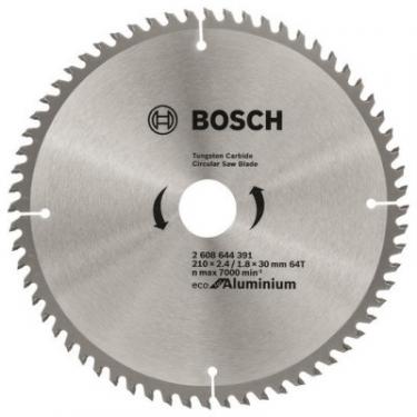 Круг отрезной Bosch Eco for Aluminium 210x2.4x30-64T Фото