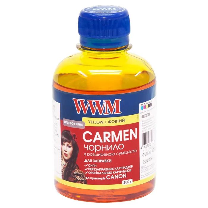 Чернила WWM CANON UNIVERSAL CARMEN Yellow Фото