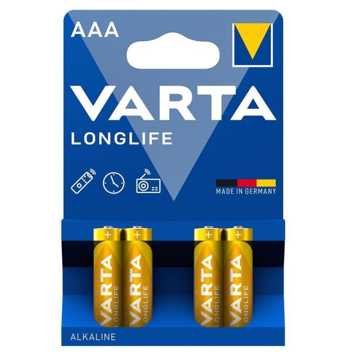 Батарейка Varta AAA Longlife LR03 * 4 Фото