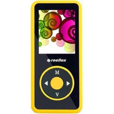 MP3 плеер Reellex UP-48 4GB Black/Yellow Фото