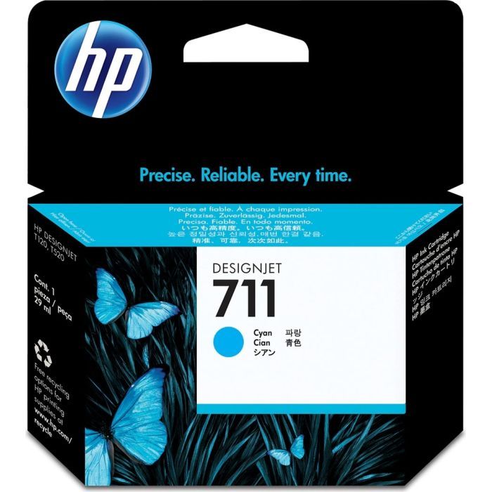Картридж HP DJ No.711 DesignJet 120/520 Cyan Фото