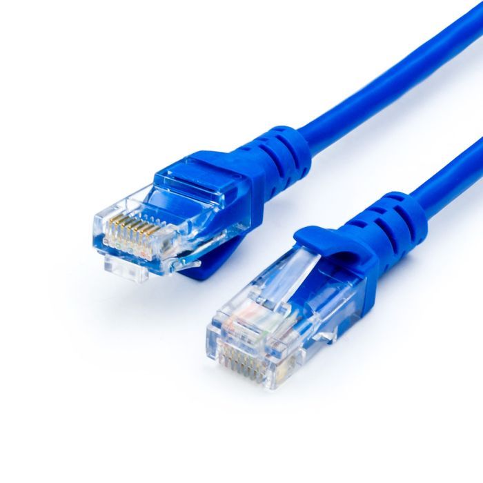 Патч-корд Atcom 1м RJ-45 CCA Фото