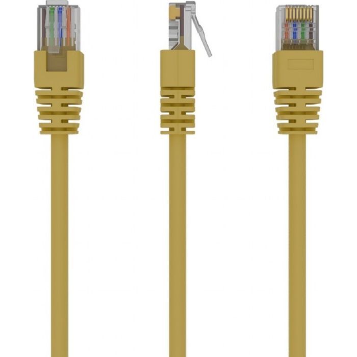 Патч-корд Cablexpert 0.5м, UTP, cat.5e, CCA, yellow Фото