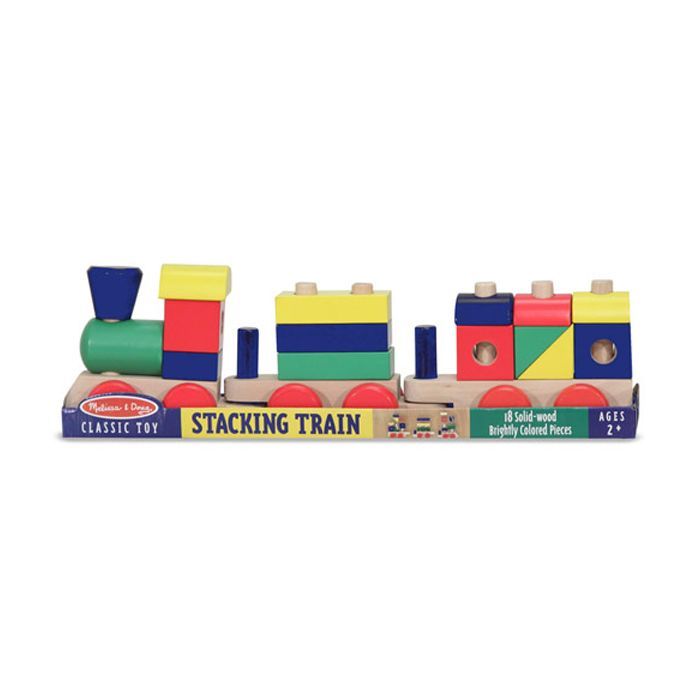 Развивающая игрушка Melissa&Doug Поезд из кубиков Фото