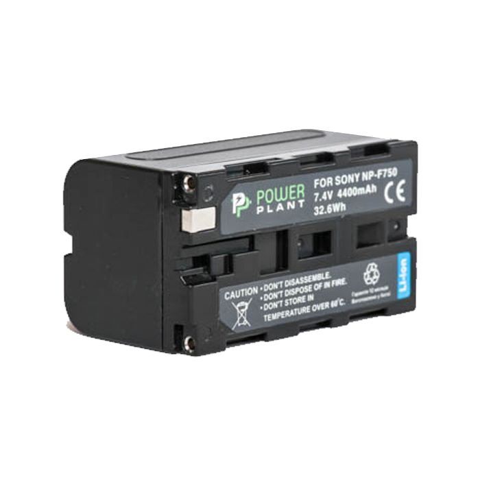 Аккумулятор к фото/видео PowerPlant Sony NP-F750 Фото