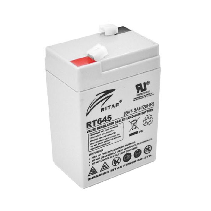 Батарея к ИБП Ritar AGM RT645, 6V-4.5Ah Фото
